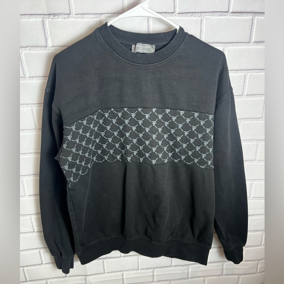 PRIMARK Black Patterned Men's Sweater/size S - Picture 1 of 11